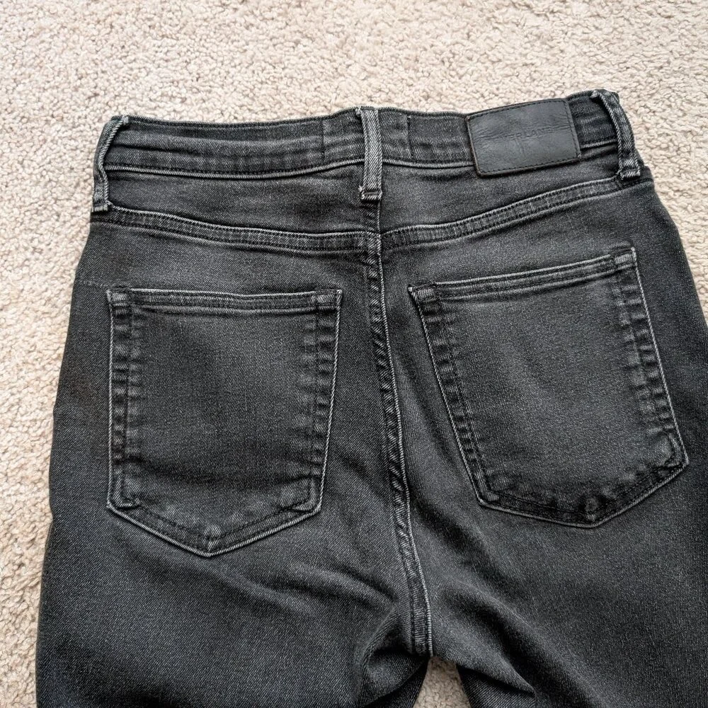 Everlane High Rise Skinny Washed Black Jeans size 27 - Picture 8 of 12